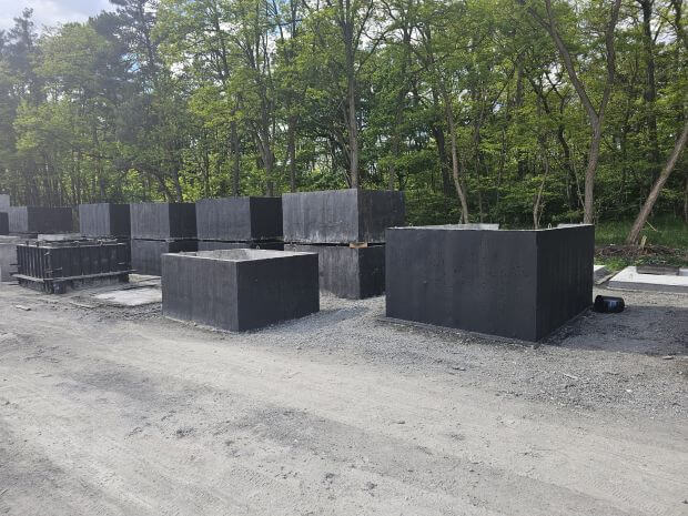 Szamba jednokomorowe i dwukomorowe z betonu  w Sianowie w konkurencyjnych cenach